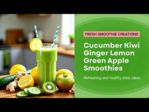 Chef Ricardo’s Secret: The Cucumber Kiwi Ginger Lemon Green Apple Smoothie That Changed My Life 2025