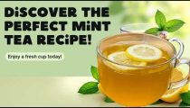 🍋🟩 Type 2 Diabetes Friendly: Mint Tea with Lemon