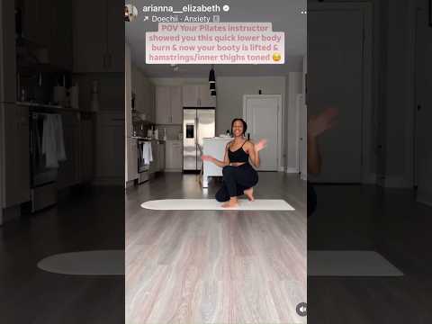 POV YOUR #PILATES INSTRUCTOR SHOWED YOU A FEW 🍑 LIFTING MOVES ✨