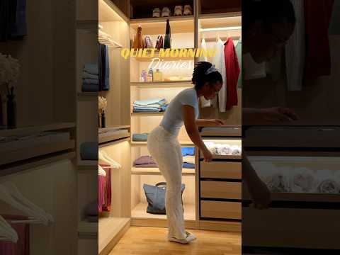 Quiet mornings before the gym #fitness ￼#morningroutine