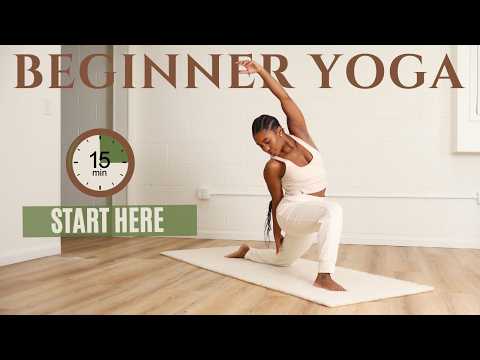 15 Minute Yoga for Beginners | Full Body Stretch Slow & Gentle