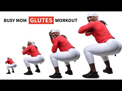 Simple Beginner friendly Glutes Workout for busy MOMS