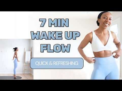 🌞 7 Min Flow to WAKE UP + Words to Encourage You Through The Day!