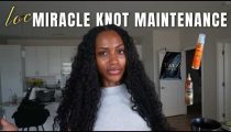 How I Maintain My Locs Between Retwists | Removing + Reinstalling Miracle Knots Over Long Locs