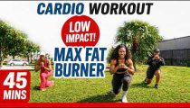 🔥45 MIN FAT BURNING POWER WALK🔥FAT BLASTING POWER WALK| BODY FOR DAYS CHALLENGE🔥LOW IMPACT🔥
