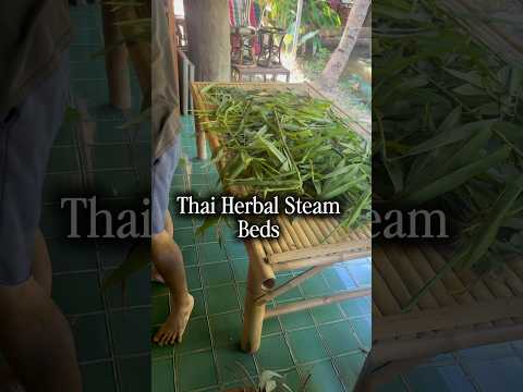 Making Thai Herbal Steam Beds!