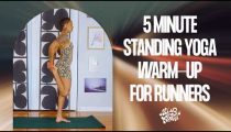 5 Minute Standing Yoga Warm-Up for Runners