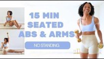 15 Min SEATED ARMS & ABS 💪🏽