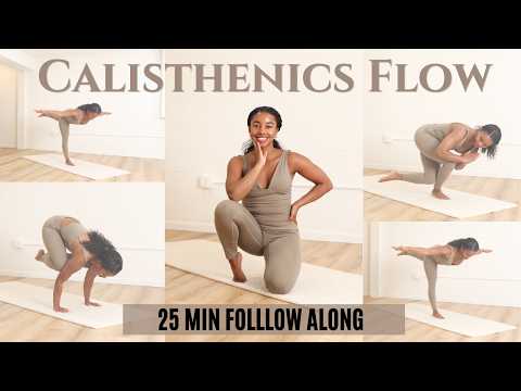 25 Min Full Body Calisthenics Flow | Strength & Mobility Workout No Equipment Follow Along