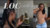 Full Loc Wash Day Routine | New Products, Retwist + 2 Strand, Honest Review, Pros + Cons of Locs