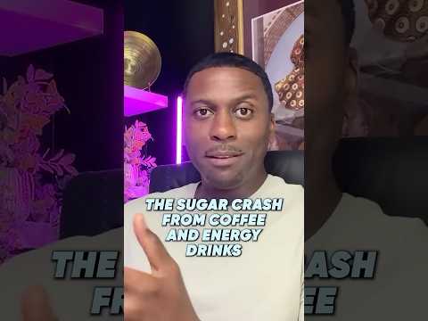 The Sugar Crash From Coffee and Energy Drinks