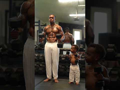My son had his 1st workout with his new gym. He will be 3 at the end of this year so it was time💪👶