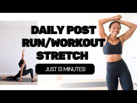 ⭐️ Daily Post RUN/WORKOUT RECOVERY Stretch